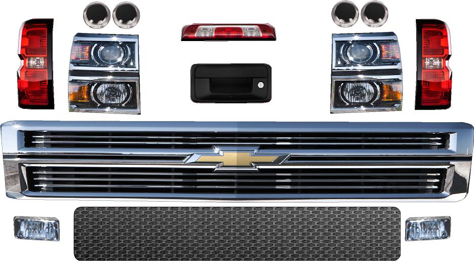 Chevy Silverado Headlight Package WCM