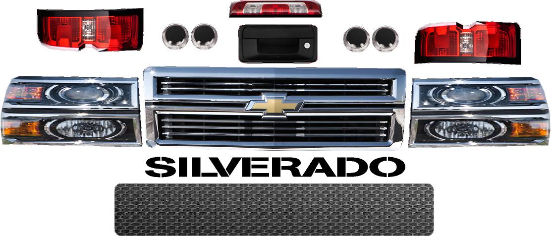 Clark Truck Body Chevy Headlight Package