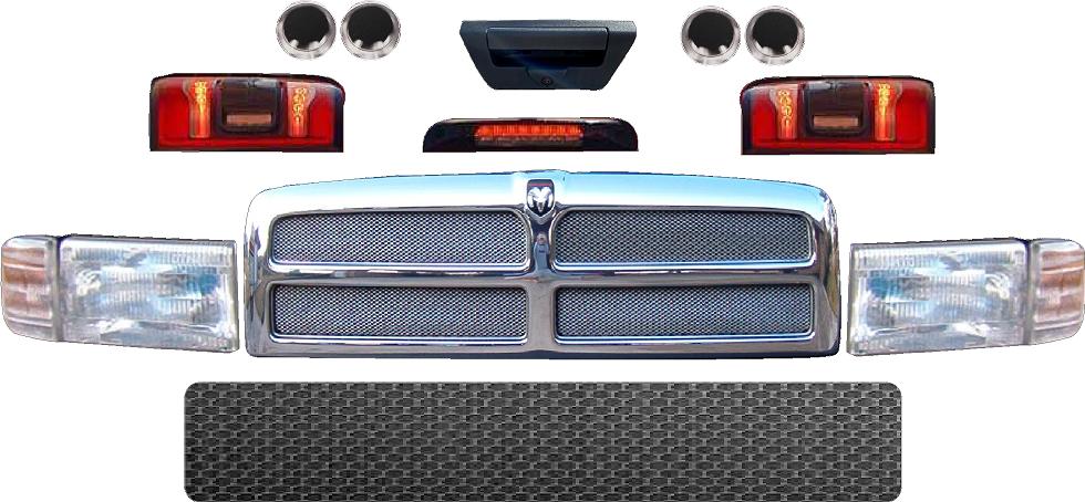 Clark Truck Body Dodge Headlight Package