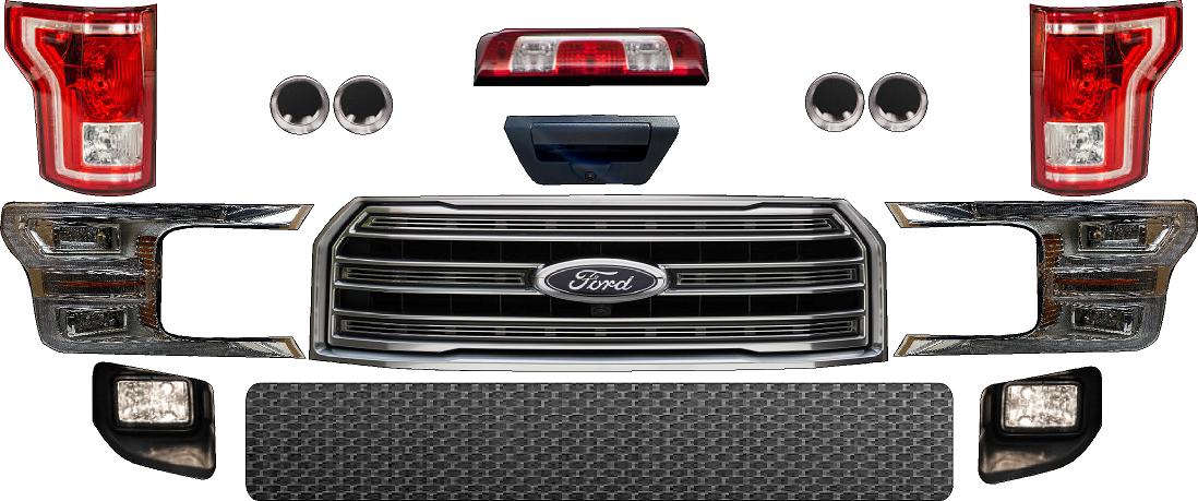 Clark Truck Body Ford Headlight Package