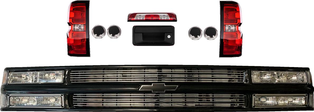 Old School Chevy Headlight Package for WCM body