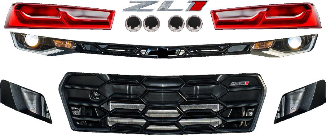 Camaro Headlight Decals